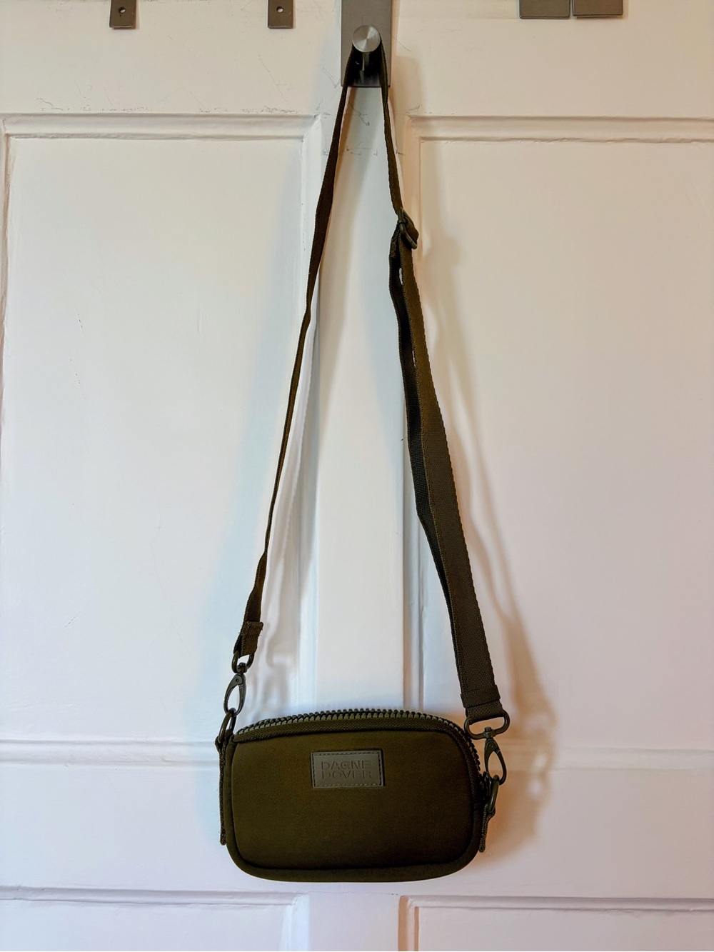 Dagne Dover Olive Green Mini Crossbody - Picture 3 of 11